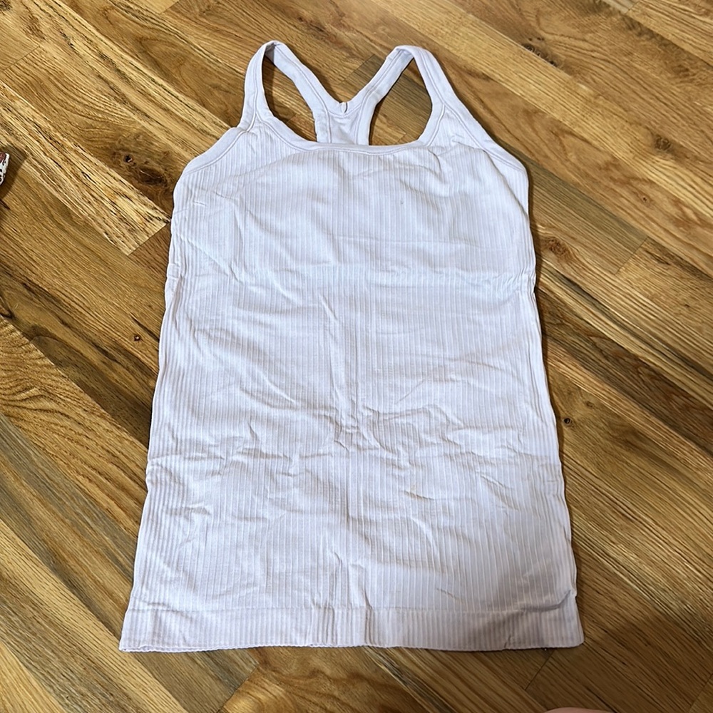 Lululemon Ebb to Street Tank in pink size 6